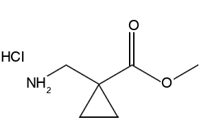 Methyl 1-(aminomethyl)cyclopropanecarboxylate hydrochloride, 1170782-90-7, undefined, 