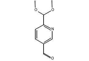 6-(Dimethoxymethyl)nicotinaldehyde, 2081148-19-6, undefined, 