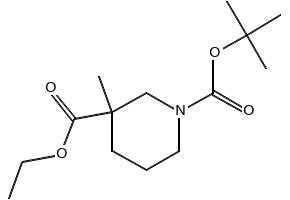 1-(tert-Butyl) 3-ethyl 3-methylpiperidine-1,3-dicarboxylate, 278789-43-8, undefined, 