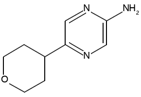 5-(Tetrahydro-2H-pyran-4-yl)pyrazin-2-amine, 1159815-73-2, undefined, 