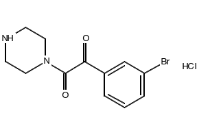 1-(3-Bromophenyl)-2-(piperazin-1-yl)ethane-1,2-dione hydrochloride, 1951442-06-0, undefined, 