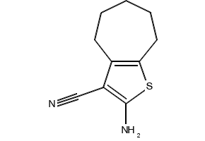 2-Amino-5,6,7,8-tetrahydro-4H-cyclohepta[b]thiophene-3-carbonitrile, 23917-22-8, undefined, 
