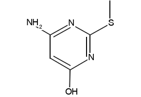 6-Amino-2-(methylthio)pyrimidin-4-ol, 1074-41-5, undefined, 