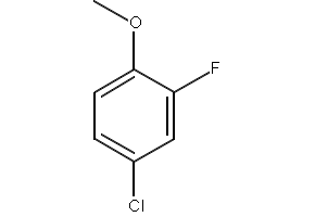 4-Chloro-2-fluoro-1-methoxybenzene, 452-09-5, undefined, 