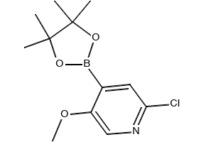 2-Chloro-5-methoxy-4-(4,4,5,5-tetramethyl-1,3,2-dioxaborolan-2-yl)pyridine, 2096336-34-2, undefined, 