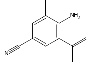 4-Amino-3-methyl-5-(prop-1-en-2-yl)benzonitrile, 2682115-68-8, undefined, 