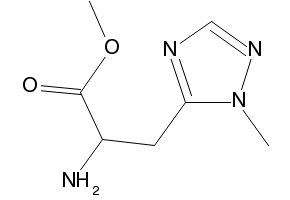 Methyl 2-amino-3-(1-methyl-1H-1,2,4-triazol-5-yl)propanoate, 1490800-81-1, undefined, 