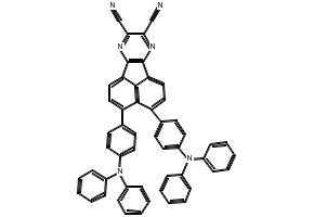 3,4-Bis(4-(diphenylamino)phenyl)acenaphtho[1,2-b]pyrazine-8,9-dicarbonitrile, 2102527-13-7, undefined, 