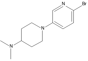 1-(6-Bromopyridin-3-yl)-N,N-dimethylpiperidin-4-amine, 1169698-77-4, undefined, 