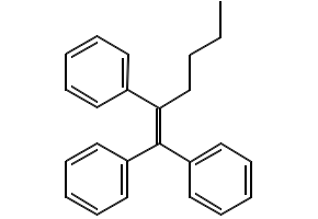 Hex-1-ene-1,1,2-triyltribenzene, 69052-92-2, undefined, 