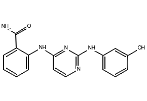 2-((2-((3-Hydroxyphenyl)amino)pyrimidin-4-yl)amino)benzamide, 929007-72-7, undefined, 
