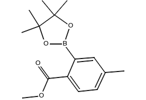 Methyl 4-methyl-2-(4,4,5,5-tetramethyl-1,3,2-dioxaborolan-2-yl)benzoate, 1147351-76-5, undefined, 