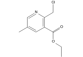 Ethyl 2-(chloromethyl)-5-methylnicotinate, 124796-97-0, undefined, 