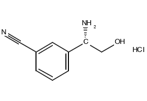(S)-3-(1-Amino-2-hydroxyethyl)benzonitrile hydrochloride, 1391376-98-9, undefined, 