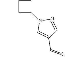 1-Cyclobutyl-1H-pyrazole-4-carbaldehyde, 1545675-69-1, undefined, 