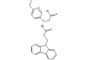 (S)-3-((((9H-Fluoren-9-yl)methoxy)carbonyl)amino)-3-(6-methoxypyridin-3-yl)propanoic acid, 1217771-73-7, undefined, 