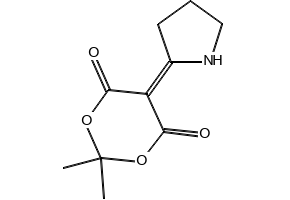 2,2-Dimethyl-5-(pyrrolidin-2-ylidene)-1,3-dioxane-4,6-dione, 70912-52-6, undefined, 