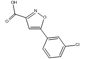 5-(3-Chlorophenyl)isoxazole-3-carboxylic acid, 925940-95-0, undefined, 