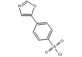 4-(Oxazol-5-yl)benzene-1-sulfonyl chloride, 337508-66-4, undefined, 
