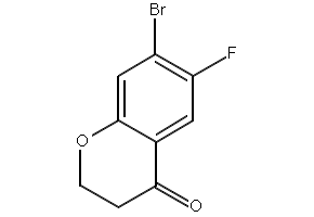 7-Bromo-6-fluoro-2,3-dihydro-4H-1-benzopyran-4-one