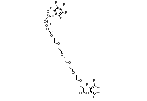 Bis(perfluorophenyl) 4,7,10,13,16,19,22-heptaoxapentacosanedioate