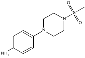 4-(4-(Methylsulfonyl)piperazin-1-yl)aniline, 442549-42-0, undefined, 