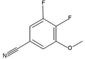 3,4-Difluoro-5-methoxybenzonitrile, 1262552-14-6, undefined, 