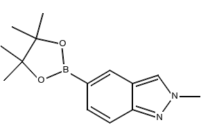 2-Methyl-5-(4,4,5,5-tetramethyl-1,3,2-dioxaborolan-2-yl)-2H-indazole, 1189746-27-7, undefined, 