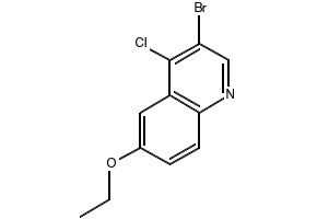 3-Bromo-4-chloro-6-ethoxyquinoline, 1204810-86-5, undefined, 