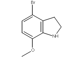 4-Bromo-7-methoxy-2,3-dihydro-1h-indole, 1247915-41-8, undefined, 