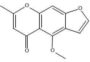 4-Methoxy-7-methyl-5H-furo[3,2-g]chromen-5-one