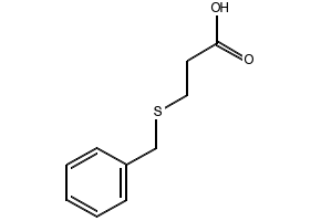 3-(Benzylthio)propanoic acid, 2899-66-3, undefined, 