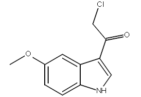 2-Chloro-1-(5-methoxy-1H-indol-3-yl)-ethanone, 30030-91-2, undefined, 