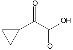 2-Cyclopropyl-2-oxoacetic acid, 13885-13-7, undefined, 