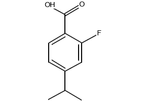 2-Fluoro-4-(propan-2-yl)benzoic acid, 1341179-82-5, undefined, 