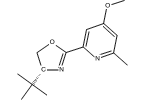 (R)-4-(tert-Butyl)-2-(4-methoxy-6-methylpyridin-2-yl)-4,5-dihydrooxazole, 2757082-87-2, undefined, 