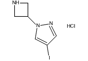 1-(Azetidin-3-yl)-4-iodo-1H-pyrazole hydrochloride, 2658468-39-2, undefined, 