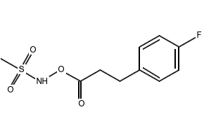 N-((3-(4-Fluorophenyl)propanoyl)oxy)methanesulfonamide, 2922283-68-7, undefined, 