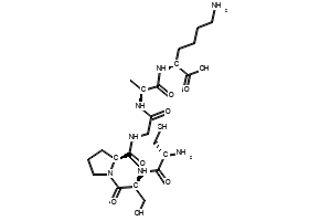 L-Cysteinyl-L-seryl-L-prolylglycyl-L-alanyl-L-lysine, 2283322-63-2, undefined, 