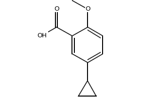 5-Cyclopropyl-2-methoxybenzoic acid, 1551181-02-2, undefined, 