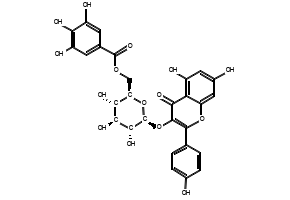 Kaempferol 3-O-(6''-galloyl)-beta-D-glucopyranoside, 56317-05-6, undefined, 