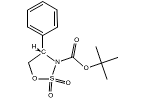 tert-Butyl (S)-4-phenyl-1,2,3-oxathiazolidine-3-carboxylate 2,2-dioxide, 479687-23-5, undefined, 