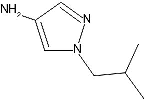 1-(2-Methylpropyl)-1H-pyrazol-4-amine, 405548-42-7, undefined, 
