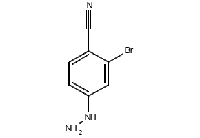2-Bromo-4-hydrazinylbenzonitrile, 263845-82-5, undefined, 