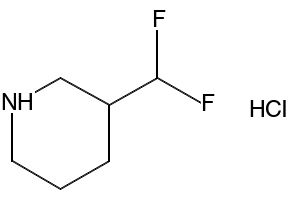 3-(Difluoromethyl)piperidine hydrochloride, 1427455-16-0, undefined, 