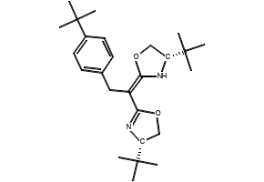 (4S,4'S)-2,2'-(2-(4-(tert-Butyl)phenyl)ethane-1,1-diyl)bis(4-(tert-butyl)-4,5-dihydrooxazole), 2634687-80-0, undefined, 