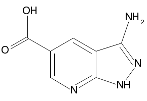 3-Amino-1H-pyrazolo[3,4-b]pyridine-5-carboxylic acid, 1713164-20-5, undefined, 
