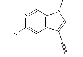 5-Chloro-1-methyl-1H-pyrrolo[2,3-c]pyridine-3-carbonitrile, 2092824-54-7, undefined, 