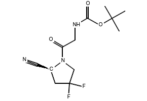 (S)-tert-Butyl (2-(2-cyano-4,4-difluoropyrrolidin-1-yl)-2-oxoethyl)carbamate, 1448440-50-3, undefined, 