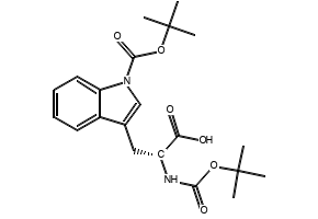 (R)-3-(1-(tert-Butoxycarbonyl)-1H-indol-3-yl)-2-((tert-butoxycarbonyl)amino)propanoic acid, 888009-81-2, undefined, 